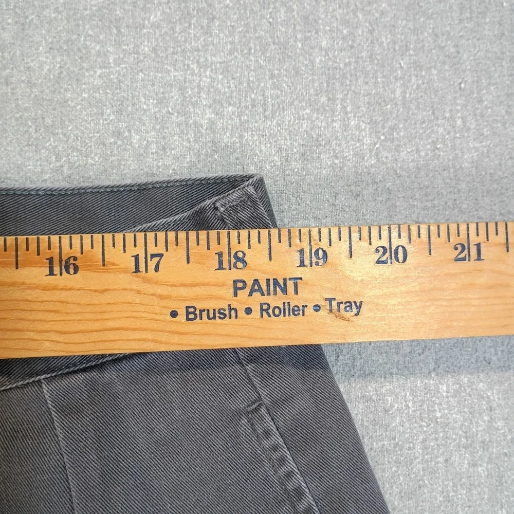 Vintage 90s Polo Ralph Lauren Mens 37 Gray Tyler Pleated Chino Shorts Classic